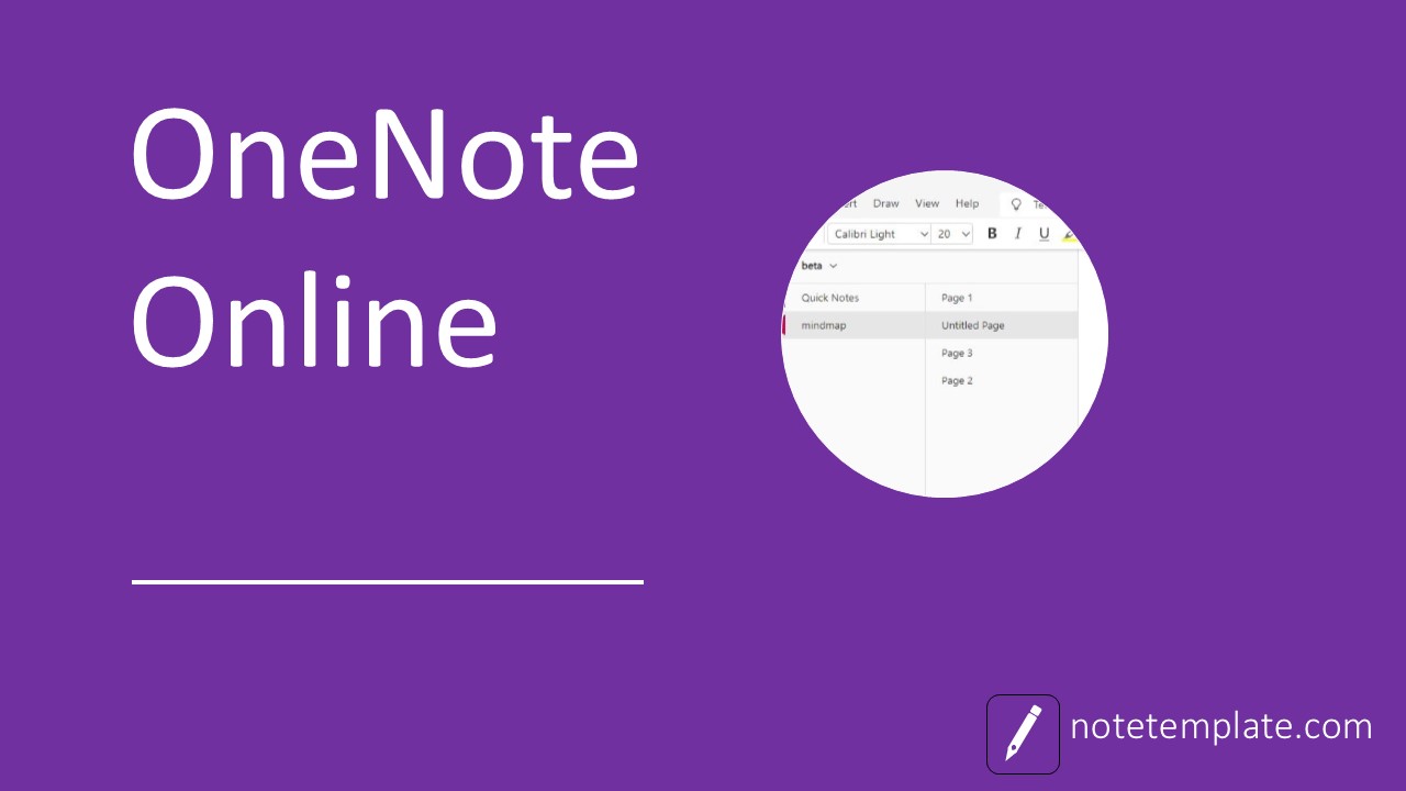 OneNote Online: How the web based version works