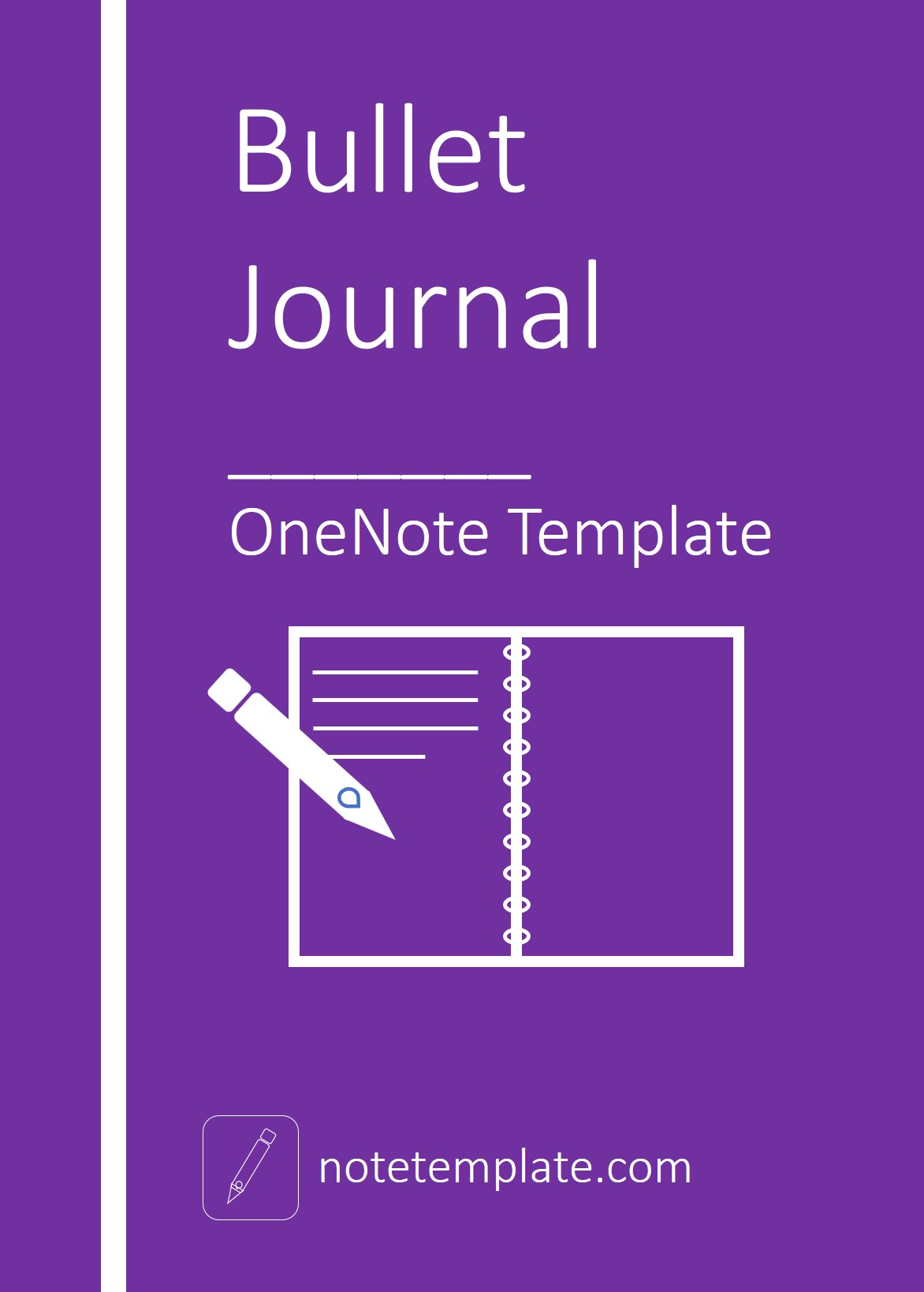 OneNote Bullet Journal Template - NotesTemp.com